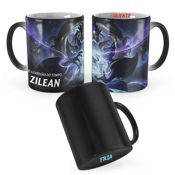 Caneca Mágica Zilean Bênção do Inverno League of Legends Lol