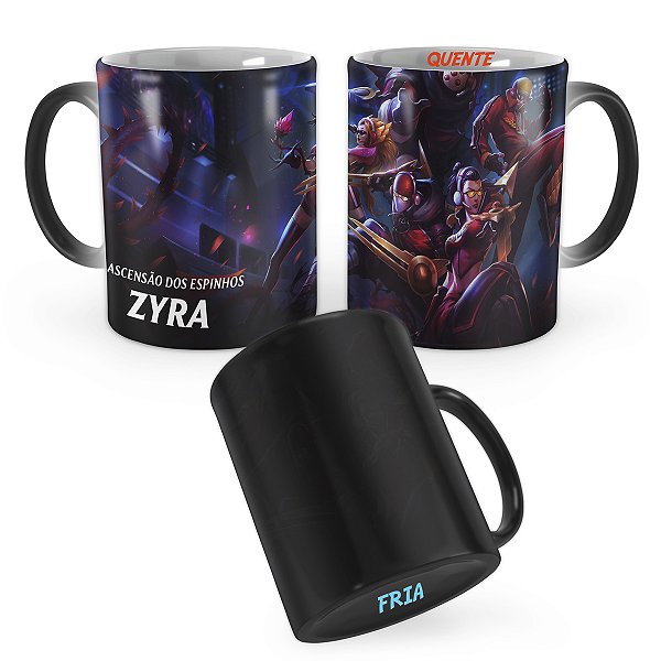 Caneca Mágica SKT T1 Zyra League of Legends Lol