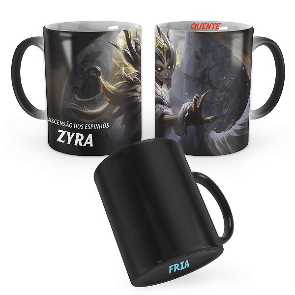 Caneca Mágica Zyra Congregação das Bruxas de Prestígio LOL