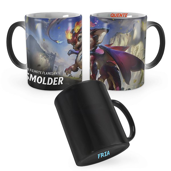 Caneca Mágica Smolder League of Legends Lol