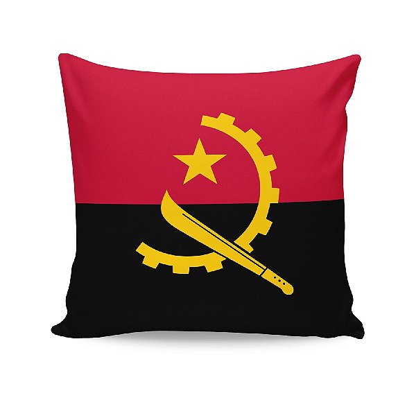 Almofada Bandeira Angola País