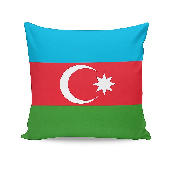 Almofada Bandeira Azerbaijão País