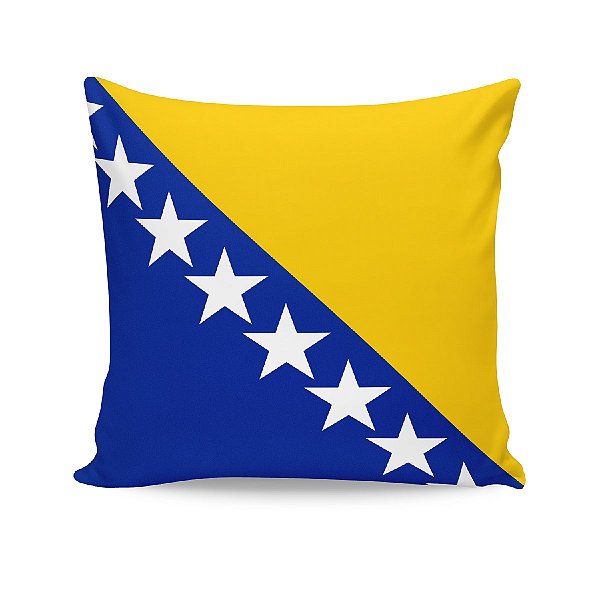 Almofada Bandeira Bósnia País