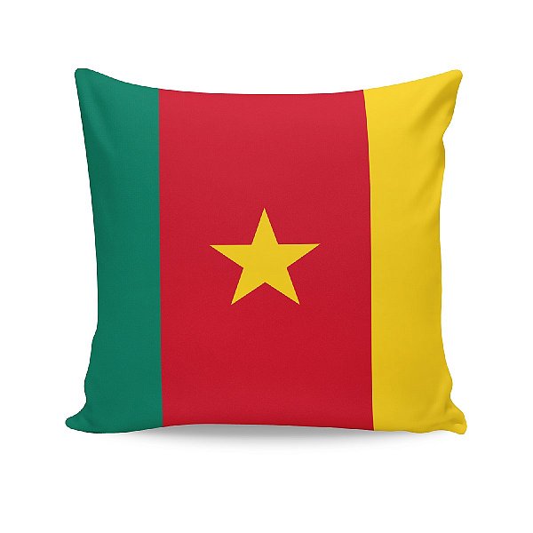 Almofada Bandeira Camarões País