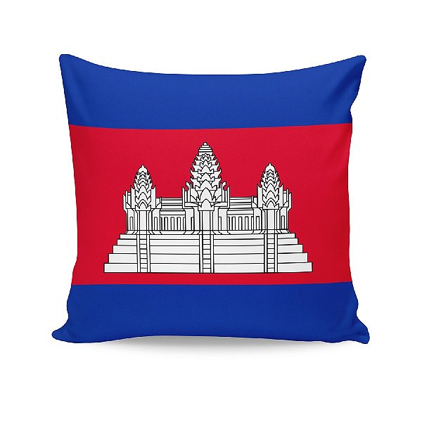 Almofada Bandeira Camboja País