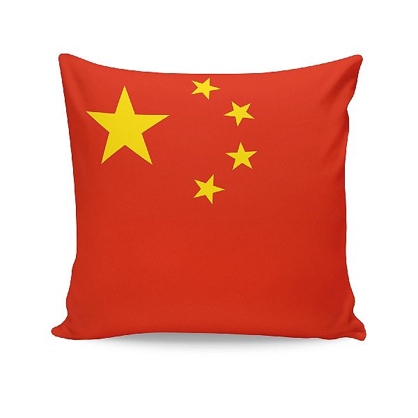 Almofada Bandeira China País