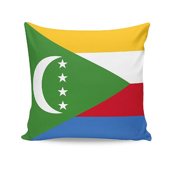 Almofada Bandeira Comores País