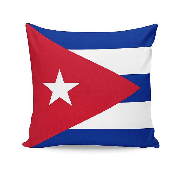 Almofada Bandeira Cuba País