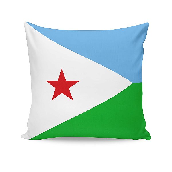 Almofada Bandeira Djibouti País