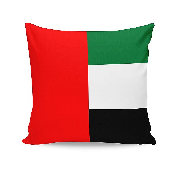 Almofada Bandeira Emirados Árabes Unidos País