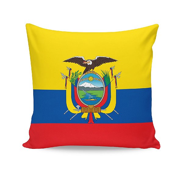 Almofada Bandeira Equador País