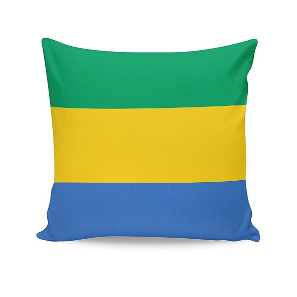 Almofada Bandeira Gabão País