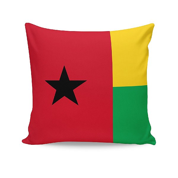 Almofada Bandeira Guiné-Bissau País
