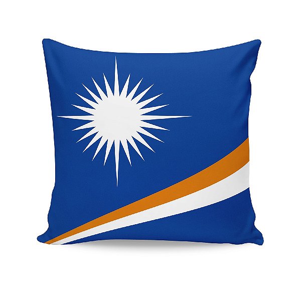 Almofada Bandeira Ilhas Marshall País