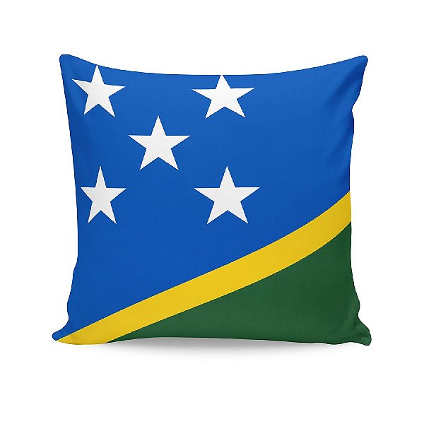 Almofada Bandeira Ilhas Salomão País