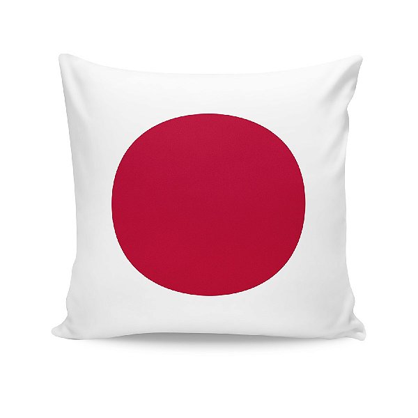Almofada Bandeira Japão País