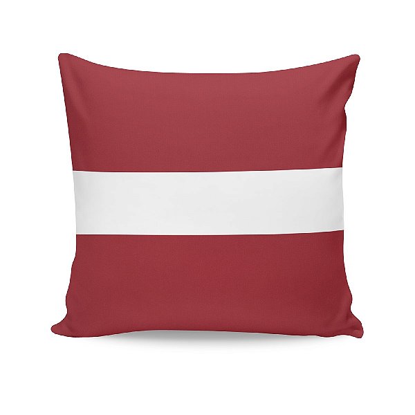 Almofada Bandeira Letônia País