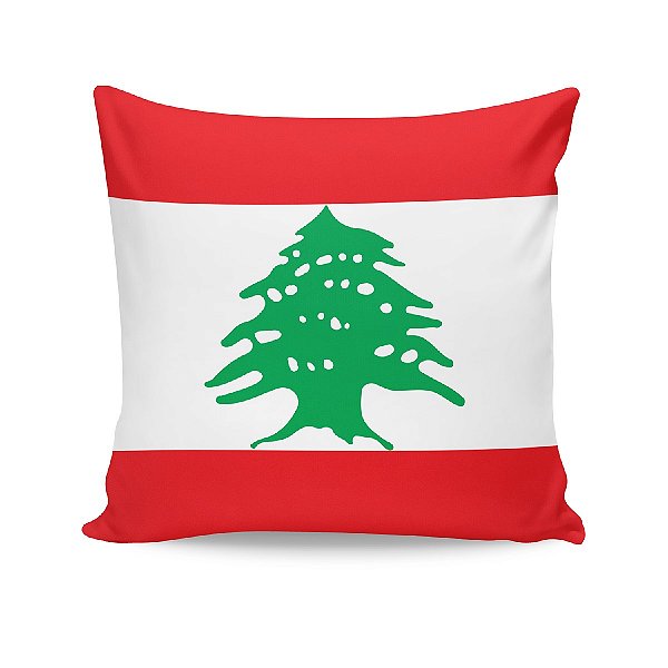 Almofada Bandeira Líbano País