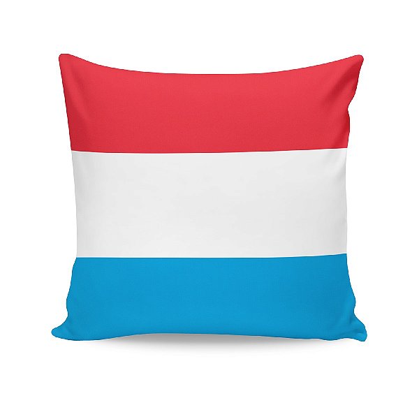 Almofada Bandeira Luxemburgo País