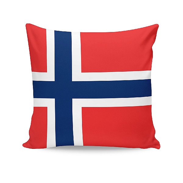 Almofada Bandeira Noruega País