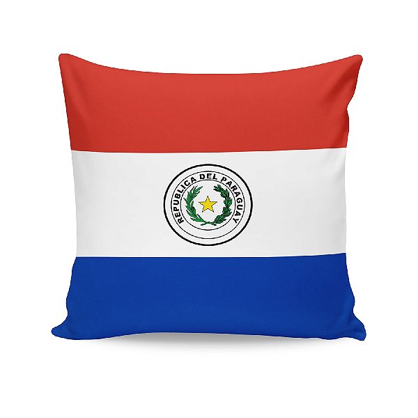 Almofada Bandeira Paraguai País