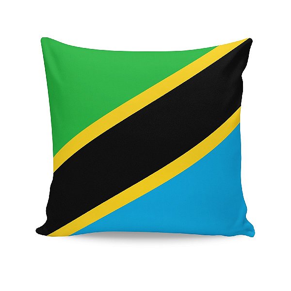 Almofada Bandeira Tanzânia País