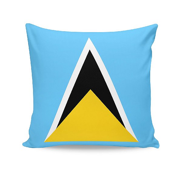 Almofada Bandeira Santa Lúcia País