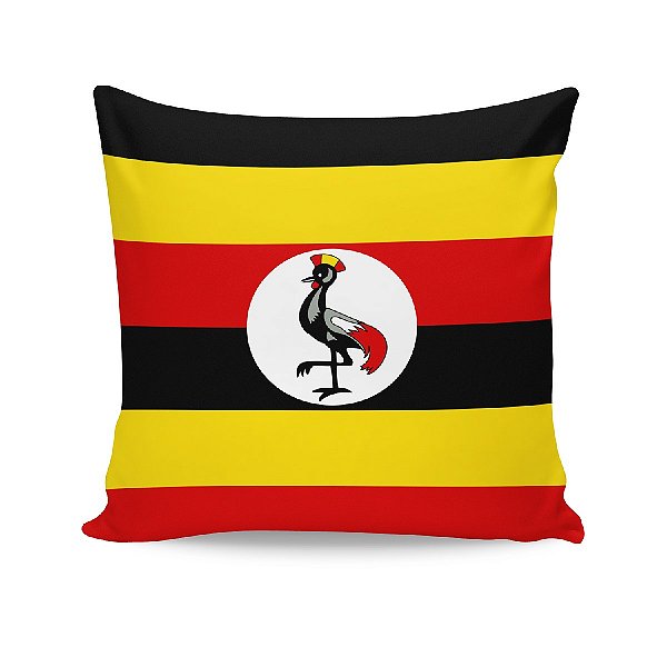 Almofada Bandeira Uganda País