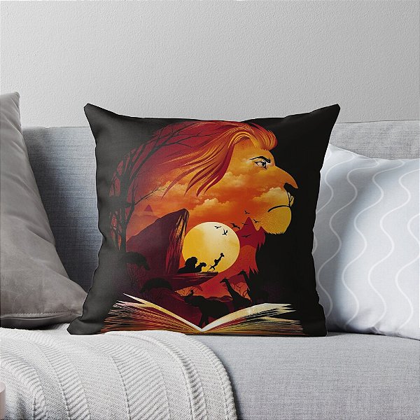 Almofada Rei Leao Lion King filme Simba e Mufasa Hakuna Matata