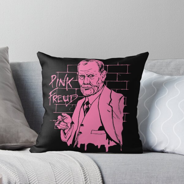 Almofada Pink Freud psicanalise presente decoração