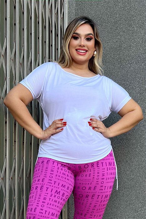 Blusa Manga Curta Love