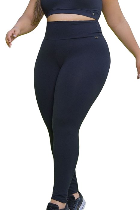 Calça Fusô Plus Size Fitness Básica Emana®