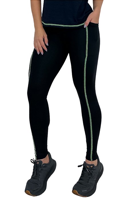 Calça Fusô Fitness Overlock