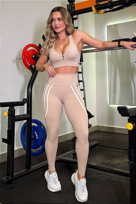 Calça Fusô Fit Stripes