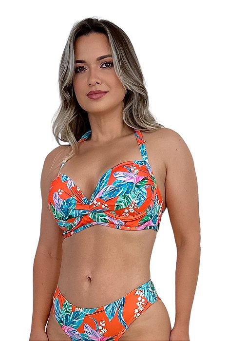 Top de Biquini Avulso com Bojo Maldivas Aruba