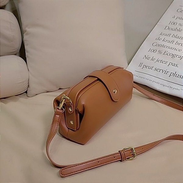 Bolsas de ombro casuais de couro retrô feitas à mão bolsa médica bolsa trans