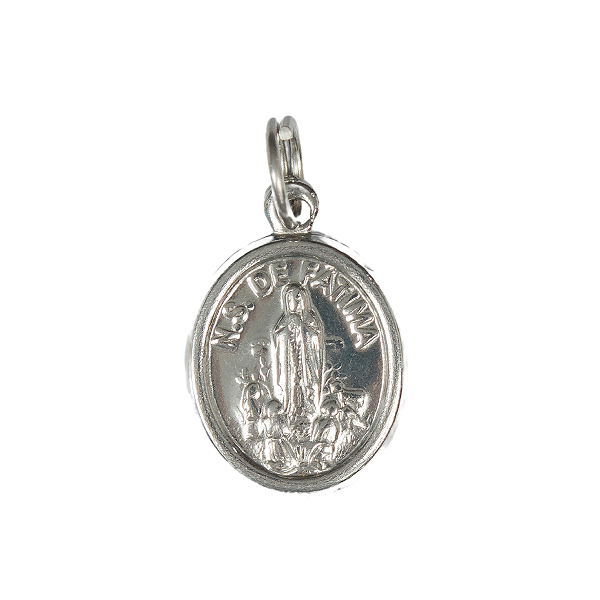 Medalha Nossa Senhora de Fátima Inox