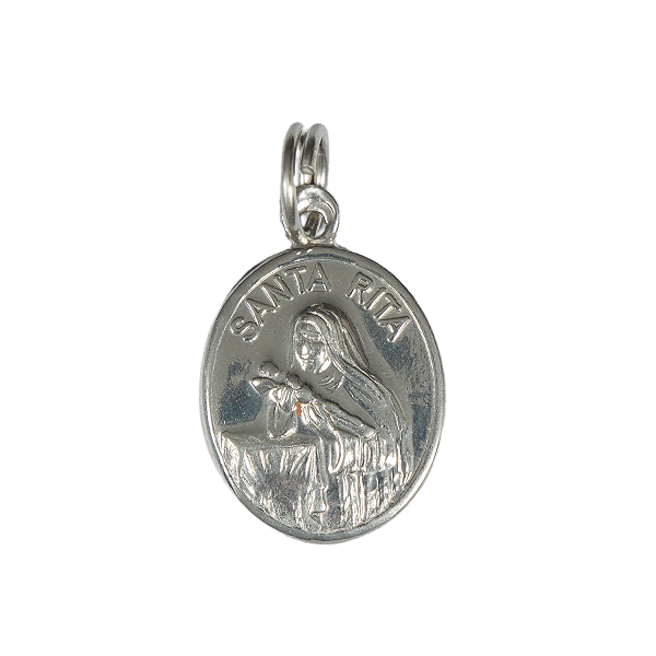 Medalha Santa Rita de Cássia INOX