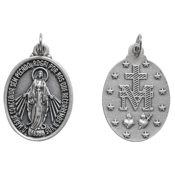 Nossa Senhora das Graças/medalha Milagrosa grande 3cm