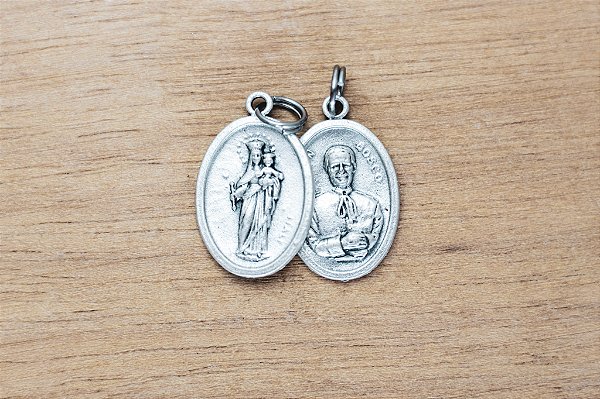 Medalha Nossa Senhora Auxiliadora/ São João Bosco