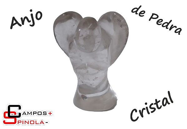Anjo em Quartzo Cristal
