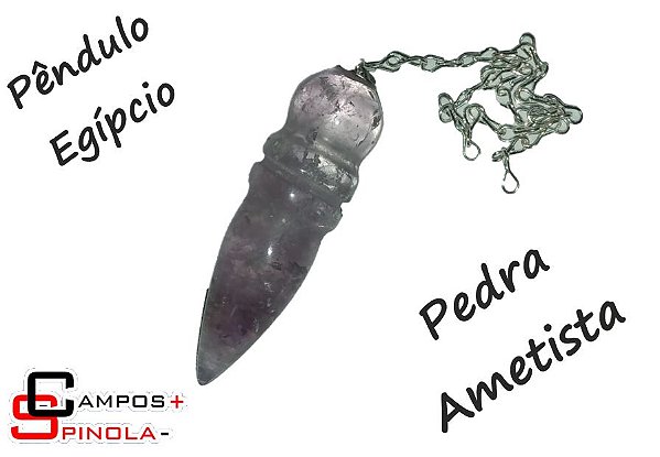 Pêndulo Egípcio Ametista