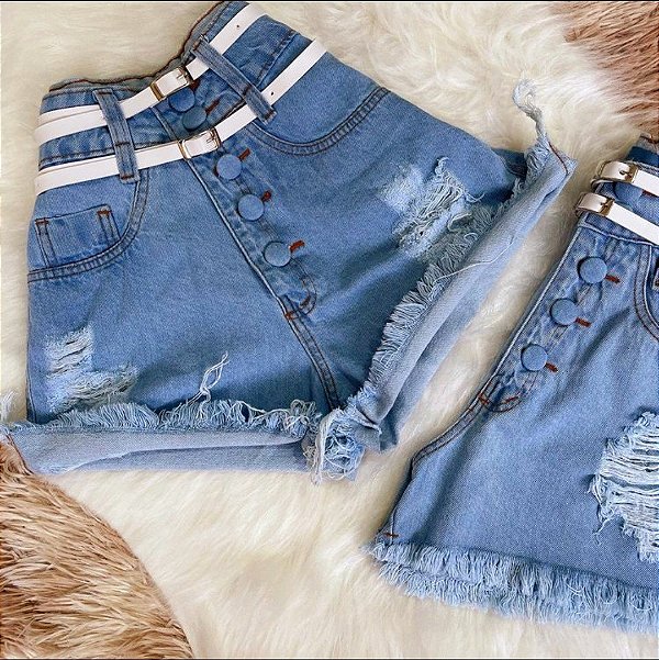 Short Jeans 2 cintos