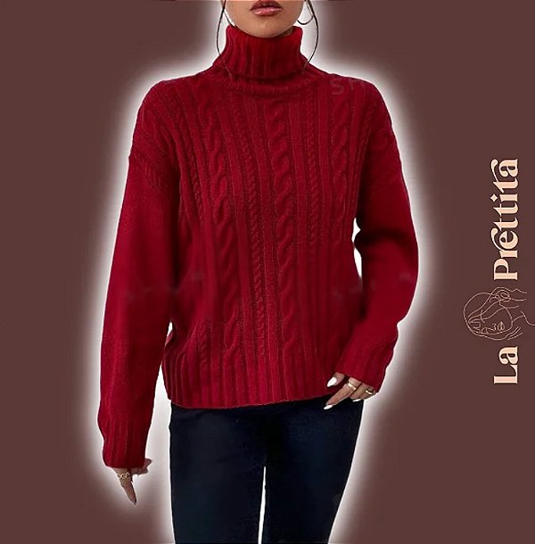 Blusa Tricot Gianna Vermelha