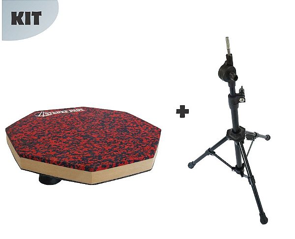 Pad de Estudo 9'' Stroke Pads com Rosca + Estante