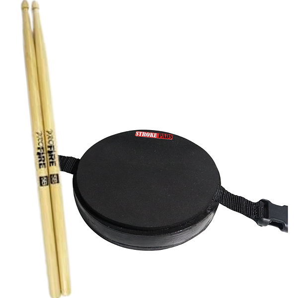 Kit Pad 6'' p/ Perna Stroke Pads S02P + Baqueta ProFire 5B