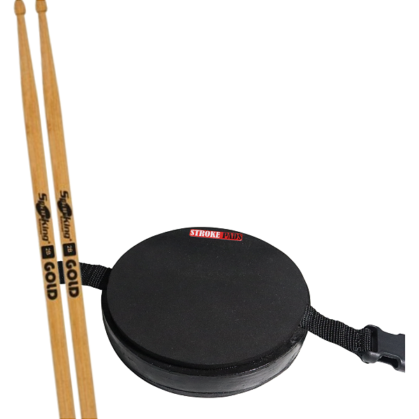 Kit Pad 6'' p/ Perna Stroke Pads S02P +Baq Spanking Gold 2B