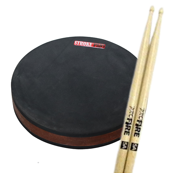 Kit Pad 7,5'' Dupla Face EVA 7mm + Baqueta ProFire 5A