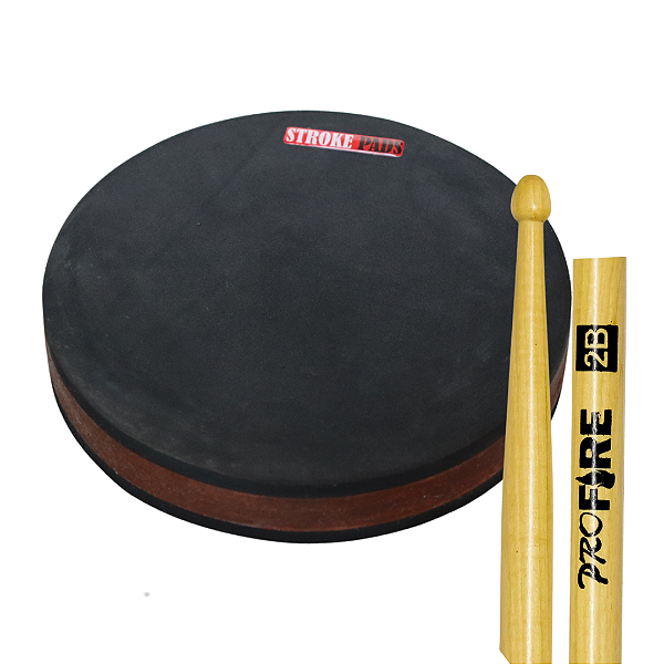 Kit Pad 7,5'' Dupla Face EVA 7mm + Baqueta ProFire 2B