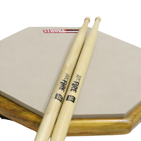 Pad de Estudo 10'' Stroke Pads R02 + Baqueta ProFire 5B PM